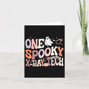Cartão Lindo Um Técnico de Radiologia Técnico de Raio-X A
