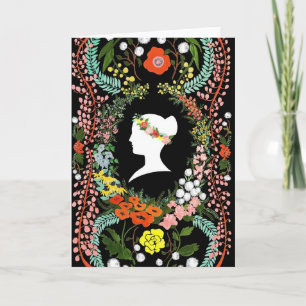 Cartão Língua das flores