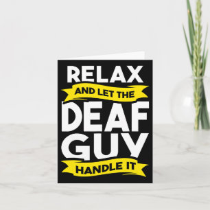 Cartão Linguagem Conscientização da Surdez Perda Auditiva