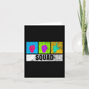 Cartão Linguagem de Sinais de Mão da ASL para Orgulho Sur