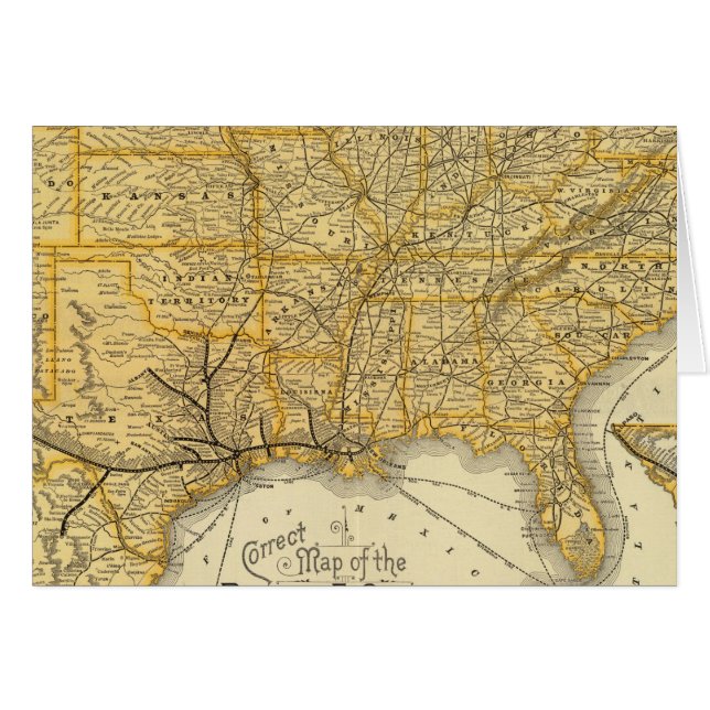 Cartão Linha ferroviária, navio a vapor Sociedade do Pací (Frente Horizontal)