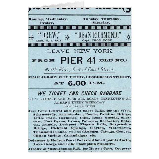 Cartão Linha Povos de Página de Texto (Frente)