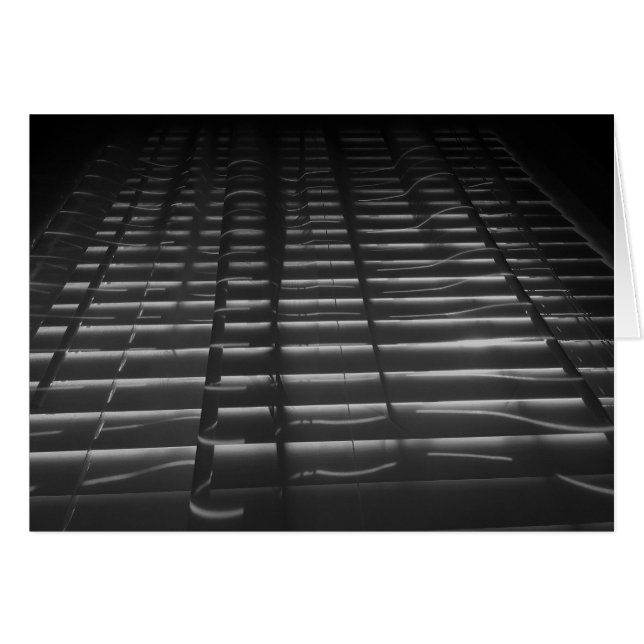 Cartão Linhas e Luz / Nó, placa (Frente Horizontal)