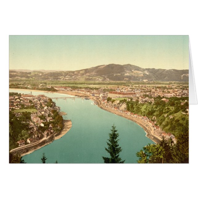 Cartão Linz na Áustria (Frente Horizontal)