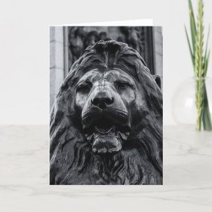 Cartão Lion de Bronze da Praça de Tralgar