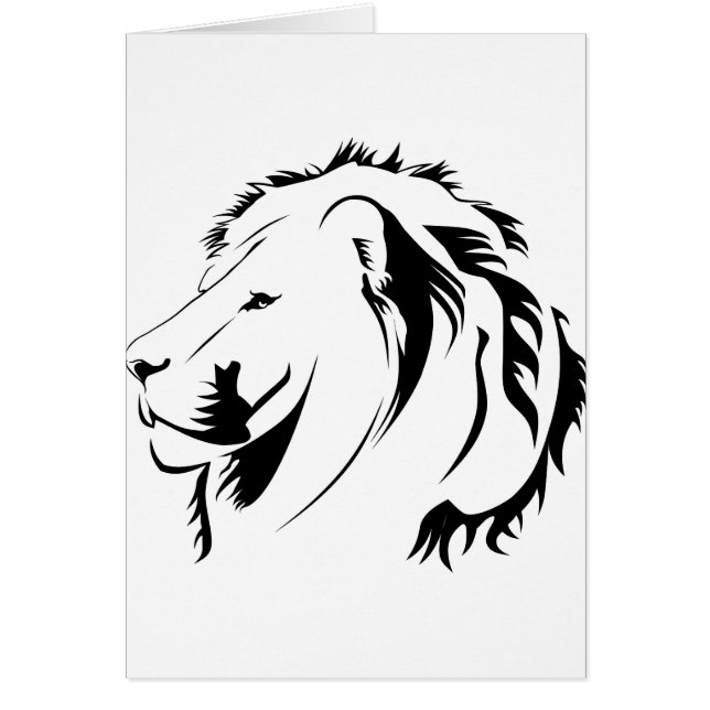 Cartão Lionhead Tribiales (Frente)