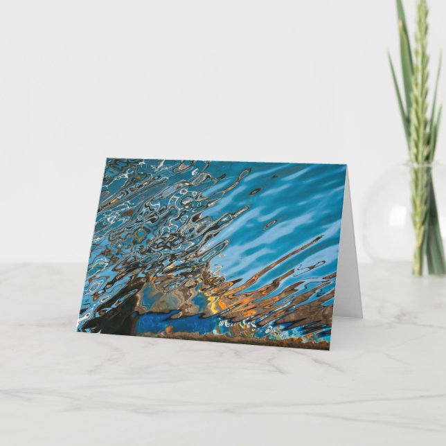 Cartão Liquid Life Wellfleet Fishing Vessel Blank Card (Frente)