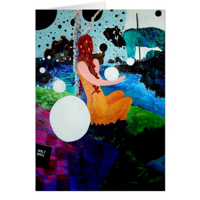 Cartão Lírio do vale (Frente)