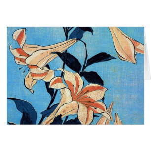 Cartão Lírios da trombeta