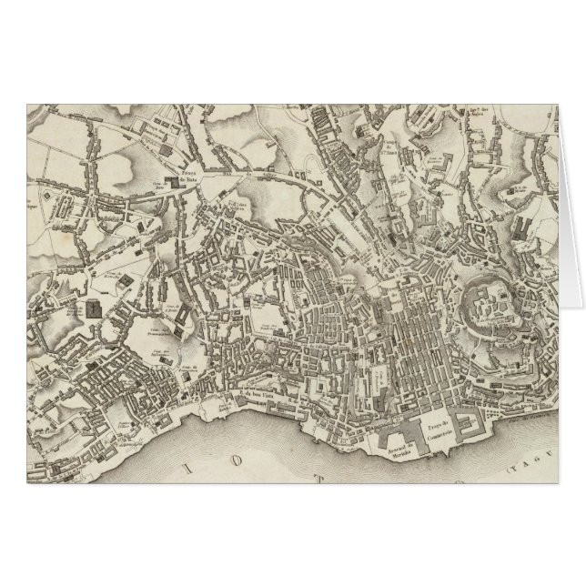 Cartão Lisboa, Portugal (Frente Horizontal)