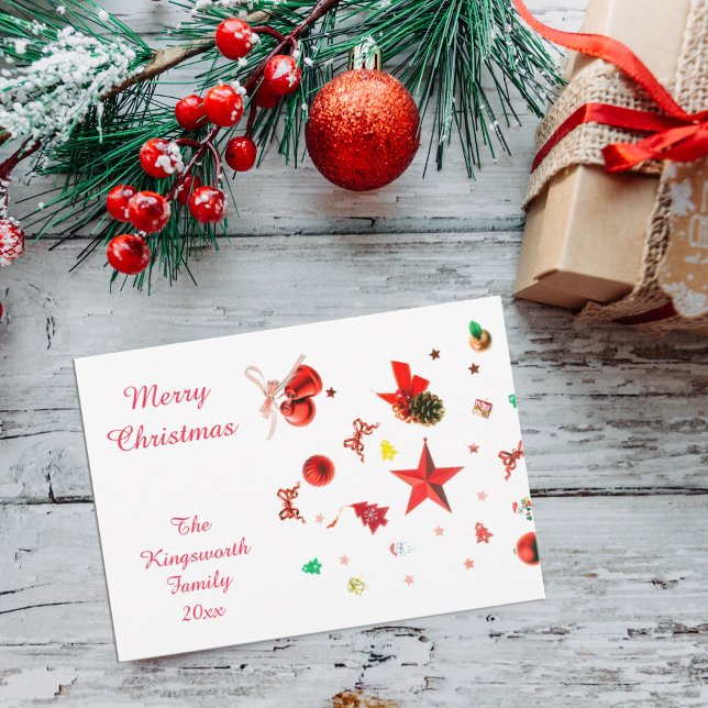 Cartão liso para ornamentos mistos de Felry Christ (Criador carregado)