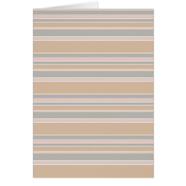 Cartão Listras beges (Frente)