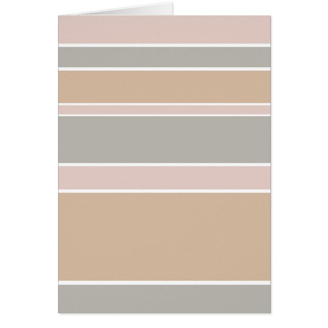 Cartão Listras beges (Frente)