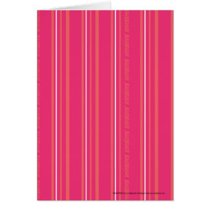 Cartão Listras finas magentas