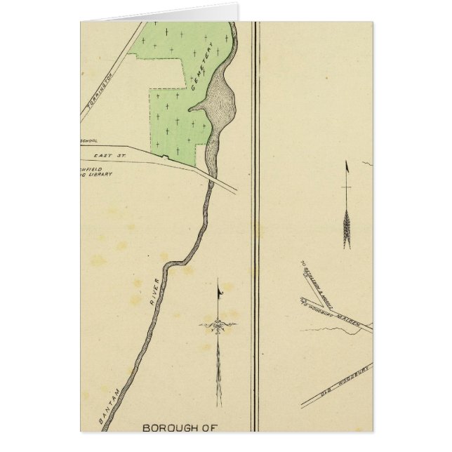 Cartão Litchfield, Watertown (Frente)