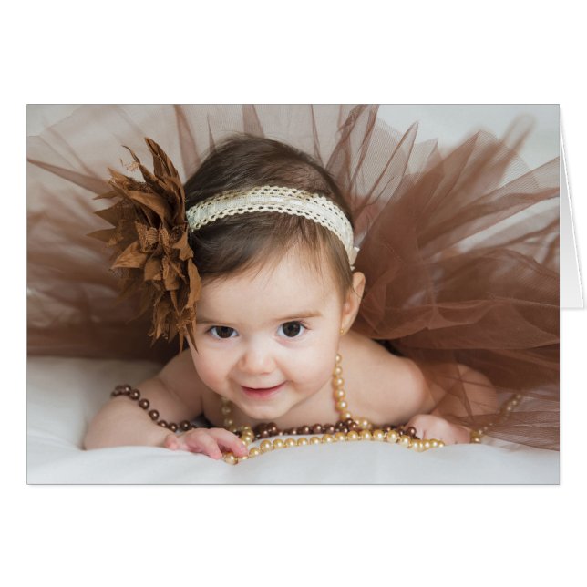 Cartão Little Ballerina (Frente Horizontal)