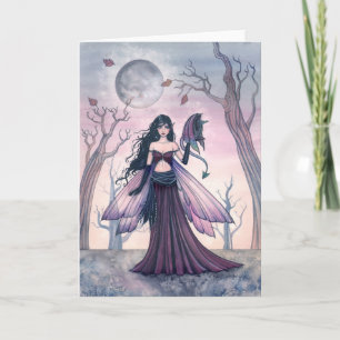 Cartão Little Beast Fairy Dragon por Molly Harriso