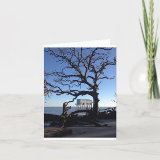 Cartão "little blue" notecard