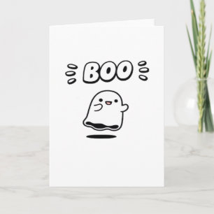 Cartão Little Boo Estilo Minimalista