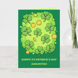 Cartão Little Lucky Me St. Patrick’s Day Card