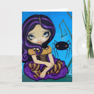 Cartão "Little Miss Muffet" Greeting Card