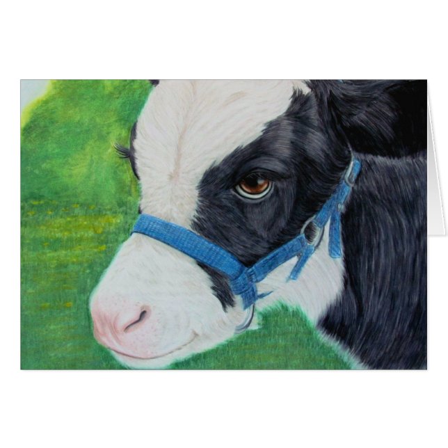 Cartão Little Moo (Frente Horizontal)