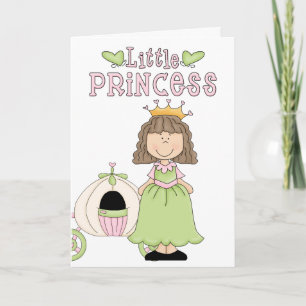 Cartão Little Princess Birthday Greeting Card