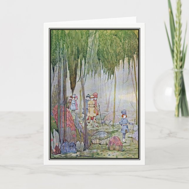 Cartão Little Thumb by Harry Clarke (Frente)