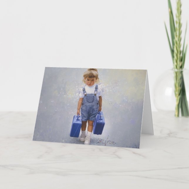 Cartão Little Traveler (Frente)