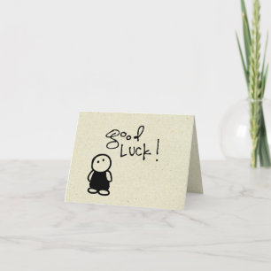 Cartão little wobblies good luck