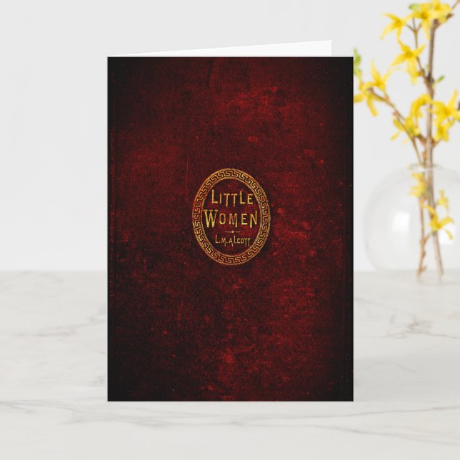 Cartão Little Women | (Flor Amarela)