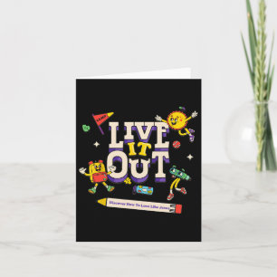 Cartão Live It Out Love Like Jesus Vbs 2025 Christian Cam