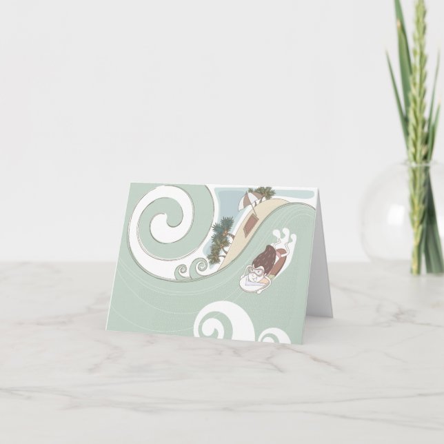 Cartão Live Laugh Love #13 Greeting Card (Frente)