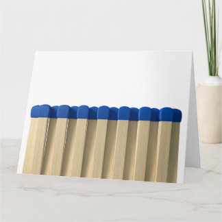 Cartão Livro De Fósforos Abertos