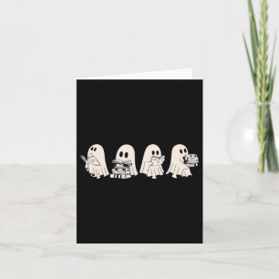 Cartão Livro Fantástico Engraçado Lendo Livros De Hallowe