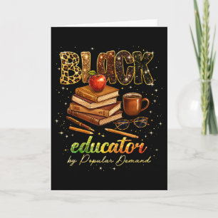 Cartão Livro Melanina Mês Preto Honrando o Passado Inspir