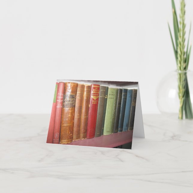 Cartão Livros (Frente)