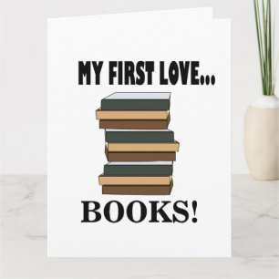 Cartão Livros Meu Primeiro Amor Livros