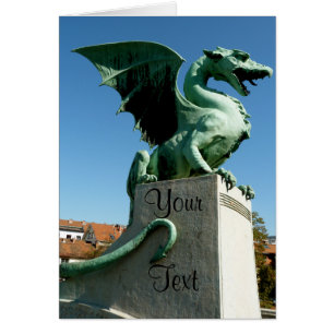 Cartão Ljubljana Dragon