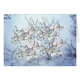 Cartão Ll da miragem do inverno