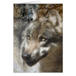 Cartão lobo