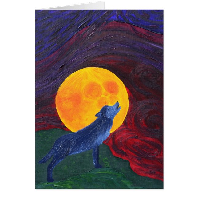 Cartão Lobo (Frente)