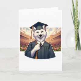 Cartão Lobo Graduado