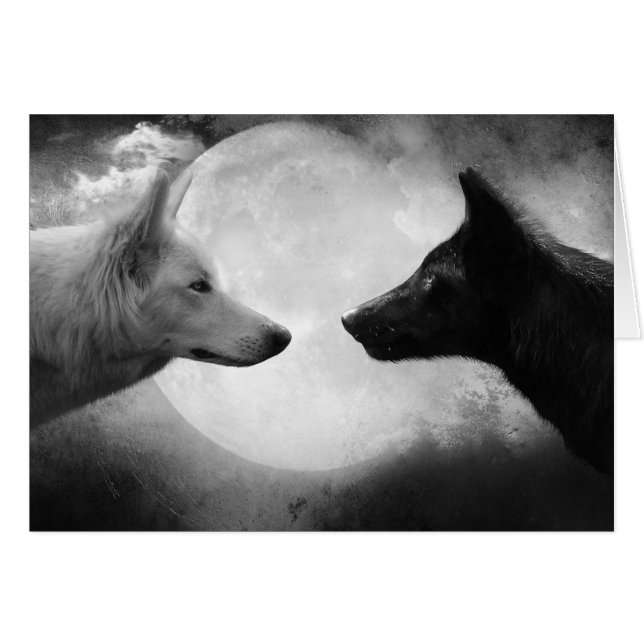 Cartão Lobos (Frente Horizontal)