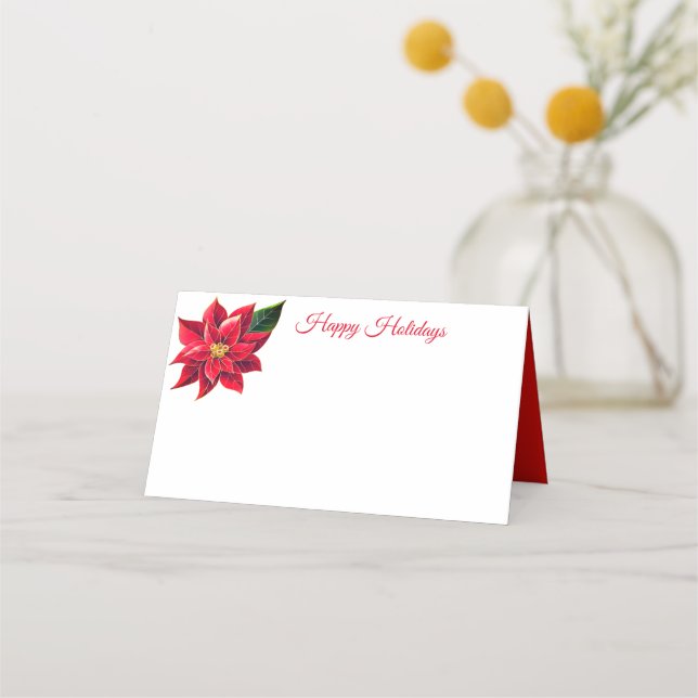 Cartão Local do Nome de Natal (Frente)