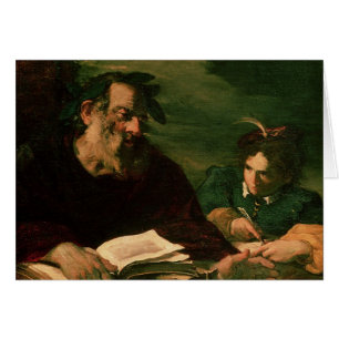 Cartão Local que dita seu poema