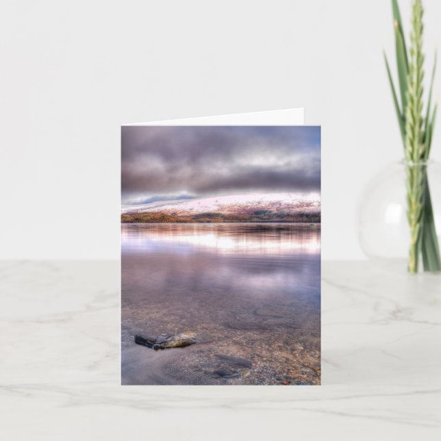Cartão Loch Lomond, Scotland Greeting card (Frente)