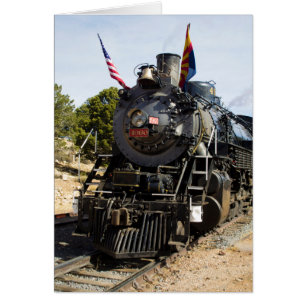 Cartão Locomotiva a vapor Grand Canyon Railway 4960