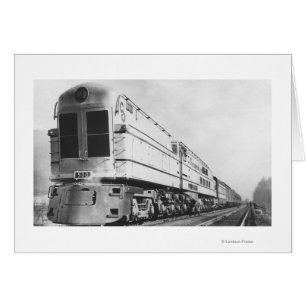 Cartão Locomotiva Chesapeake & Ohio Railroad "500"