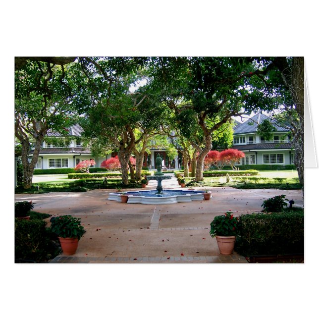 Cartão Lodge em Koele, Havaí (Frente horizontal)